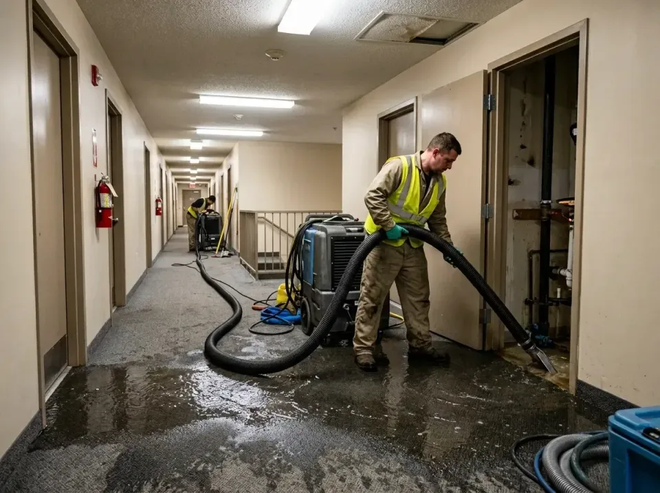 multi-unit-apartment-hallway-f-005 — frequently asked questions, Emergency Burst Pipe Water Extraction & Removal in Norton,…
